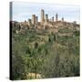 The Medieval Towers of San Gimignano in Tuscany, Italy, 13th Century-CM Dixon-Stretched Canvas