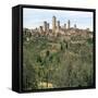 The Medieval Towers of San Gimignano in Tuscany, Italy, 13th Century-CM Dixon-Framed Stretched Canvas