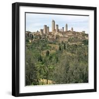 The Medieval Towers of San Gimignano in Tuscany, Italy, 13th Century-CM Dixon-Framed Photographic Print