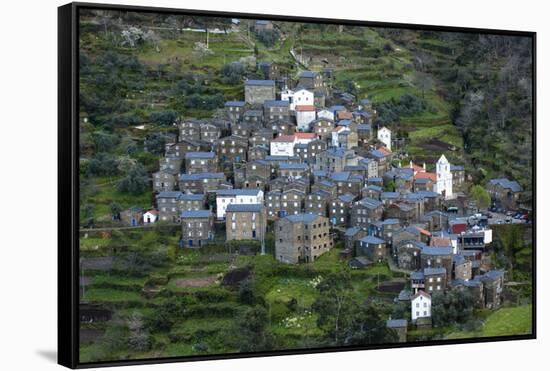 The Medieval Village of Monsanto in the Municipality of Idanha-A-Nova, Monsanto, Beira-Alex Robinson-Framed Stretched Canvas