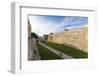 The medieval walls and fortress in the old town of Otranto, Province of Lecce, Apulia, Italy, Europ-Roberto Moiola-Framed Photographic Print