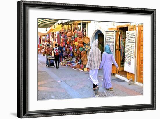 The Medina, Rabat, Morocco, North Africa, Africa-Neil Farrin-Framed Photographic Print