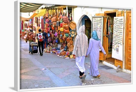 The Medina, Rabat, Morocco, North Africa, Africa-Neil Farrin-Framed Photographic Print