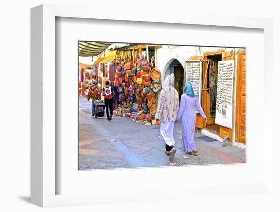 The Medina, Rabat, Morocco, North Africa, Africa-Neil Farrin-Framed Photographic Print