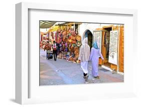 The Medina, Rabat, Morocco, North Africa, Africa-Neil Farrin-Framed Photographic Print