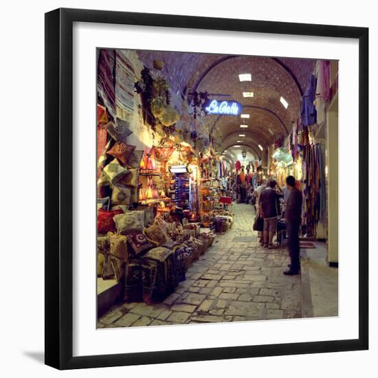 The Medina, Sousse, the Sahel, Tunisia, North Africa, Africa-Stuart Black-Framed Photographic Print