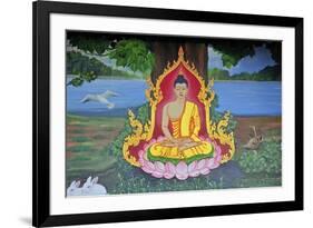 The Meditating Buddha-null-Framed Giclee Print