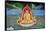 The Meditating Buddha-null-Framed Stretched Canvas