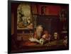 The Meditation of St. Jerome-Quentin Metsys-Framed Giclee Print