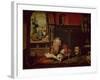 The Meditation of St. Jerome-Quentin Metsys-Framed Giclee Print