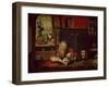 The Meditation of St. Jerome-Quentin Metsys-Framed Giclee Print