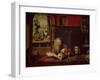 The Meditation of St. Jerome-Quentin Metsys-Framed Giclee Print