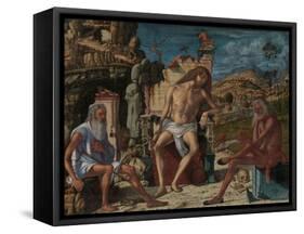 The Meditation on the Passion, c.1490-Vittore Carpaccio-Framed Stretched Canvas