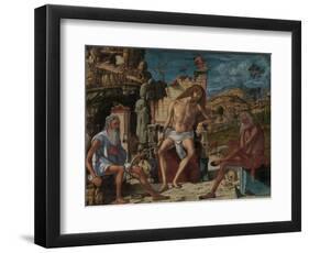 The Meditation on the Passion, c.1490-Vittore Carpaccio-Framed Giclee Print