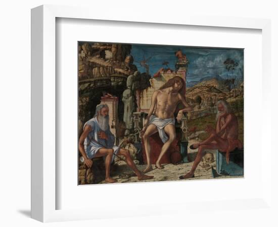 The Meditation on the Passion, c.1490-Vittore Carpaccio-Framed Giclee Print