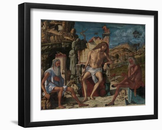 The Meditation on the Passion, c.1490-Vittore Carpaccio-Framed Giclee Print