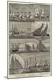 The Mediterranean Fleet Regatta at Palma, Race for the Admiral's Cup-null-Mounted Giclee Print