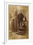 The Medium Stainton Moses, with Mrs Speer and an Unidentified Spirit Figure-null-Framed Photographic Print