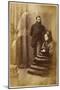 The Medium Stainton Moses, with Mrs Speer and an Unidentified Spirit Figure-null-Mounted Photographic Print