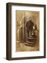 The Medium Stainton Moses, with Mrs Speer and an Unidentified Spirit Figure-null-Framed Photographic Print