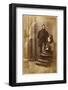 The Medium Stainton Moses, with Mrs Speer and an Unidentified Spirit Figure-null-Framed Photographic Print