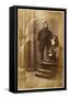 The Medium Stainton Moses, with Mrs Speer and an Unidentified Spirit Figure-null-Framed Stretched Canvas