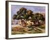 The Medlar Trees-Pierre-Auguste Renoir-Framed Giclee Print