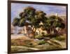 The Medlar Trees-Pierre-Auguste Renoir-Framed Giclee Print