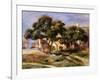 The Medlar Trees-Pierre-Auguste Renoir-Framed Giclee Print