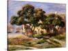 The Medlar Trees-Pierre-Auguste Renoir-Stretched Canvas