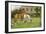 The Meet at Avesbury Manor, Wiltshire-George Wright-Framed Giclee Print