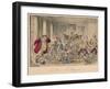 'The Meet at Mr. Muleygrubs', 1854-John Leech-Framed Giclee Print