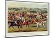 The Meet', Plate I from 'Fox Hunting', 1838 (Hand-Coloured Aquatint)-Charles Hunt-Mounted Giclee Print