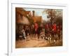 The Meet, Ye Olde Wayside Inn-Heywood Hardy-Framed Giclee Print