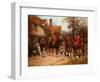 The Meet, Ye Olde Wayside Inn-Heywood Hardy-Framed Giclee Print