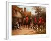 The Meet, Ye Olde Wayside Inn-Heywood Hardy-Framed Giclee Print