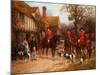 The Meet, Ye Olde Wayside Inn-Heywood Hardy-Mounted Giclee Print