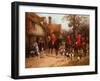 The Meet, Ye Olde Wayside Inn-Heywood Hardy-Framed Giclee Print