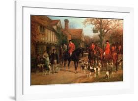 The Meet-Heywood Hardy-Framed Art Print