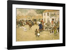 The Meet-Albert Ludovici-Framed Premium Giclee Print