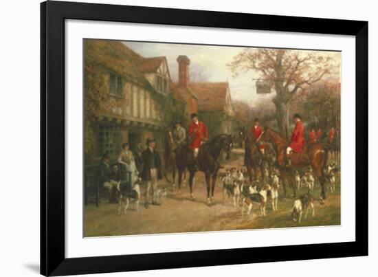 The Meet-Heywood Hardy-Framed Giclee Print