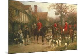 The Meet-Heywood Hardy-Mounted Giclee Print