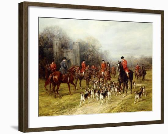 The Meet-Heywood Hardy-Framed Giclee Print