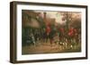 The Meet-Heywood Hardy-Framed Art Print