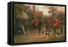 The Meet-Heywood Hardy-Framed Stretched Canvas