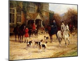 The Meet-Heywood Hardy-Mounted Giclee Print