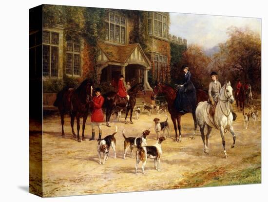 The Meet-Heywood Hardy-Stretched Canvas