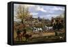 The Meet-Henry Thomas Alken-Framed Stretched Canvas