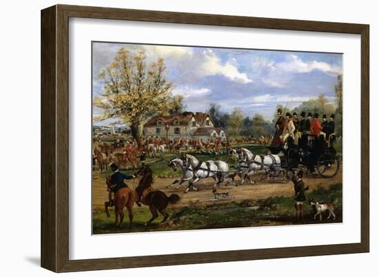 The Meet-Henry Thomas Alken-Framed Giclee Print