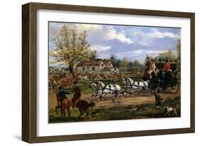 The Meet-Henry Thomas Alken-Framed Giclee Print